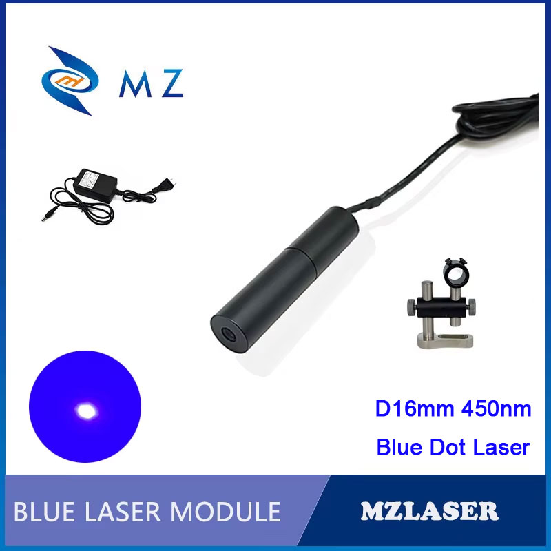 Industrial Laser Supply - Blue Dot Laser Diode Module 450nm