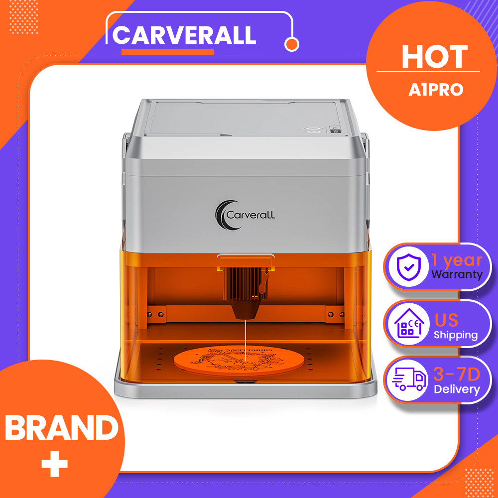 Industrial Laser Engraver For Metal - Carverall A1PRO 10W Laser Engraver with