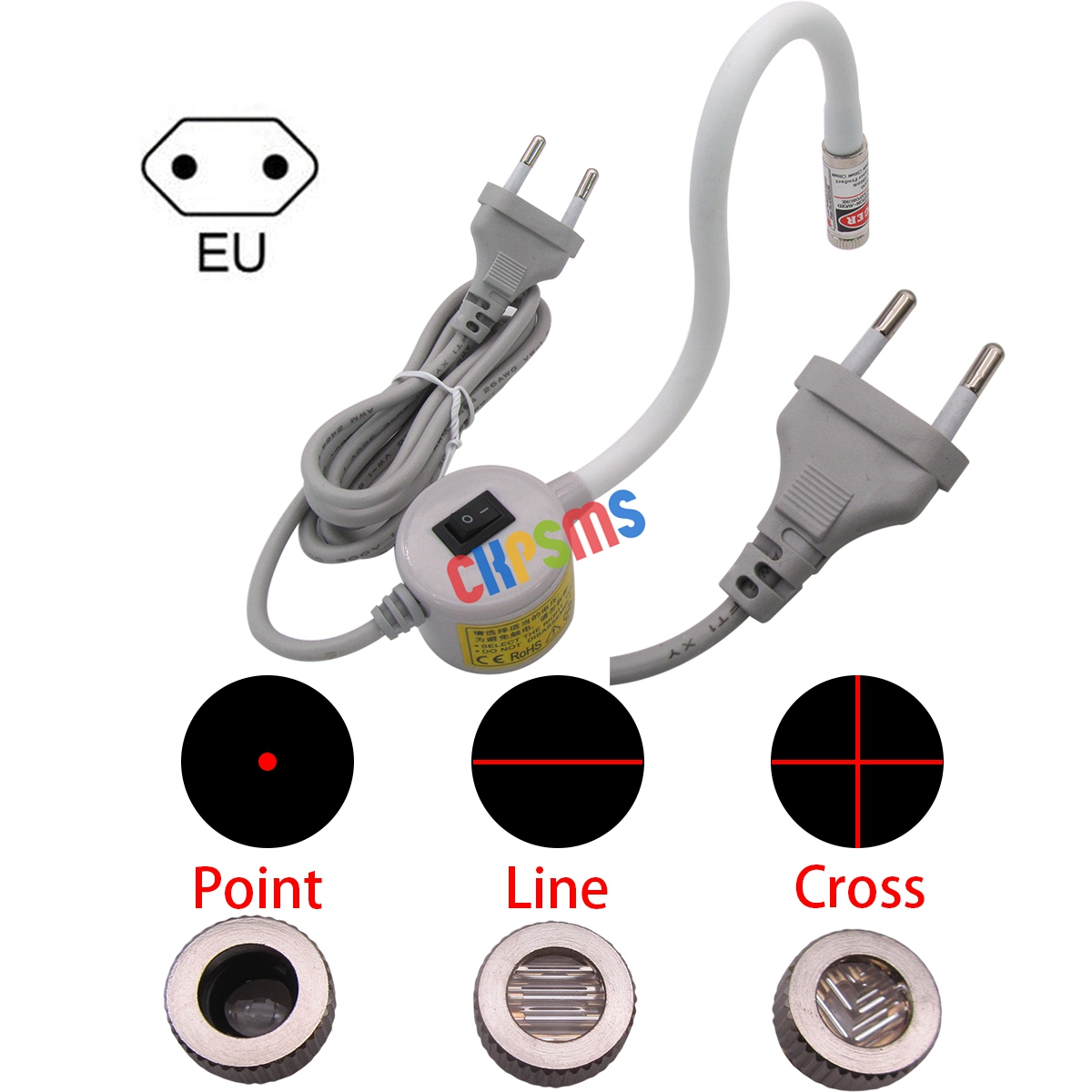220V-240V EU Plug Line & Cross - огляд і ціна Industrial Use Of Laser