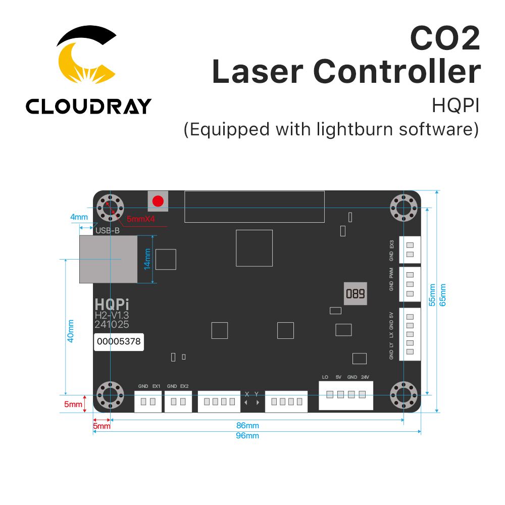 Cloudray CO2 Laser Controller  - огляд і ціна Industrial Handheld Laser Engraver