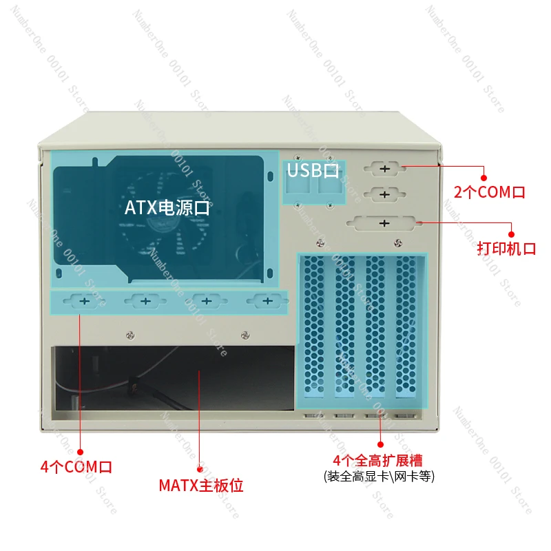 4-Slot Industrial Control Chas - огляд і ціна Industrial Laser Supply