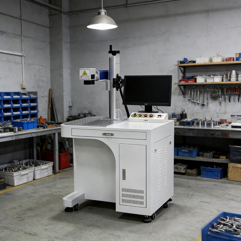 Fiber Laser Marking Machine 50 - огляд і ціна Industrial Laser Engraver For Metal
