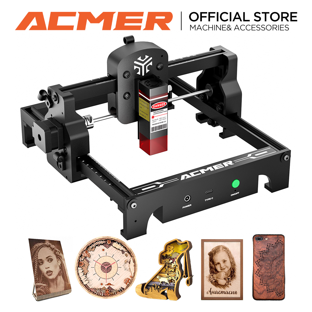ACMER S1 Laser Engraving 6W/3. - огляд і ціна Industrial Handheld Laser Engraver