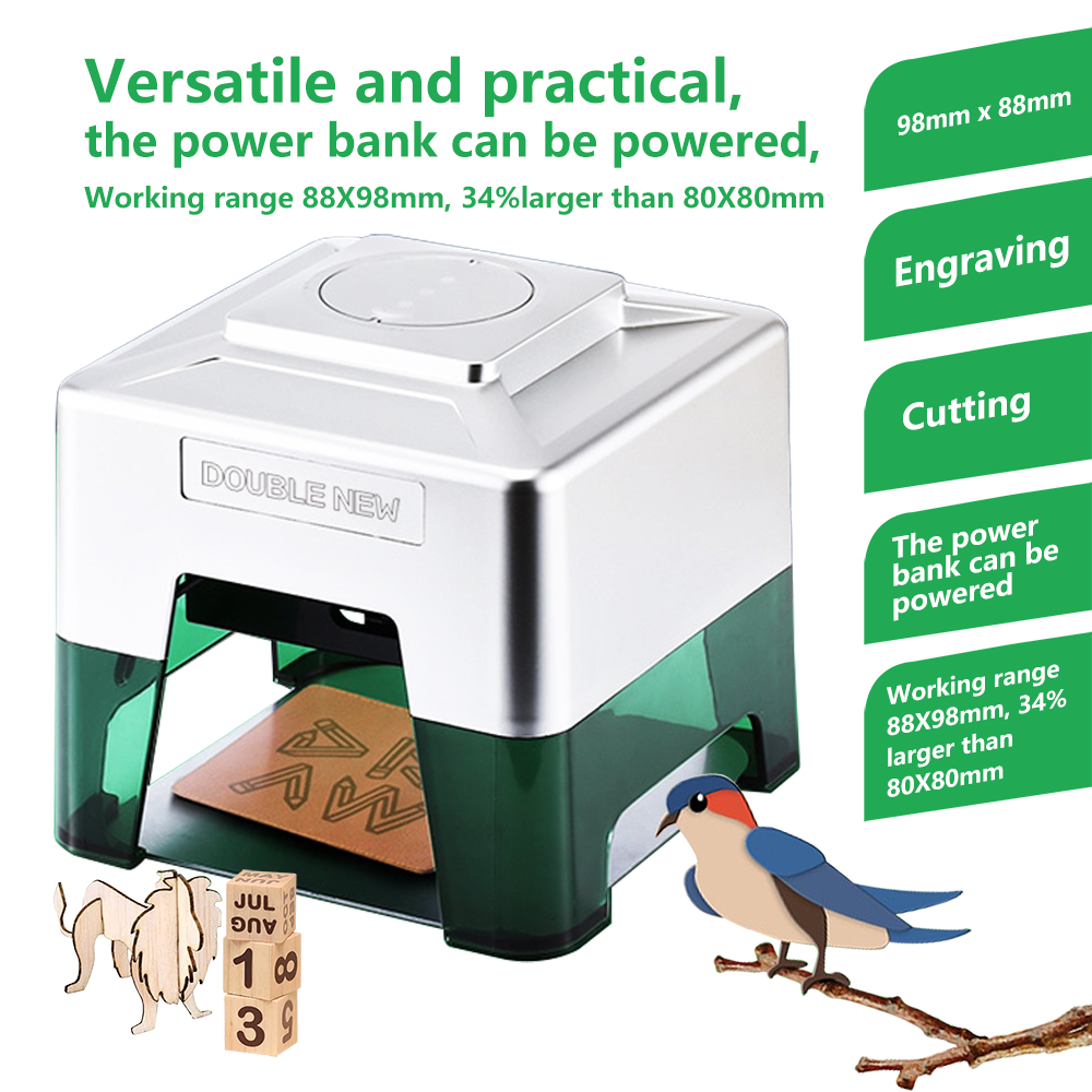 3W Mini Laser Engraver Portabl - огляд і ціна Industrial Handheld Laser Engraver