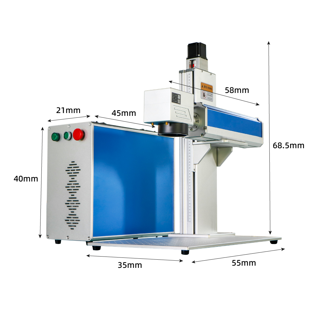 Raycus Fiber Laser Engraver Ma - огляд і ціна Industrial Laser Engraver For Metal