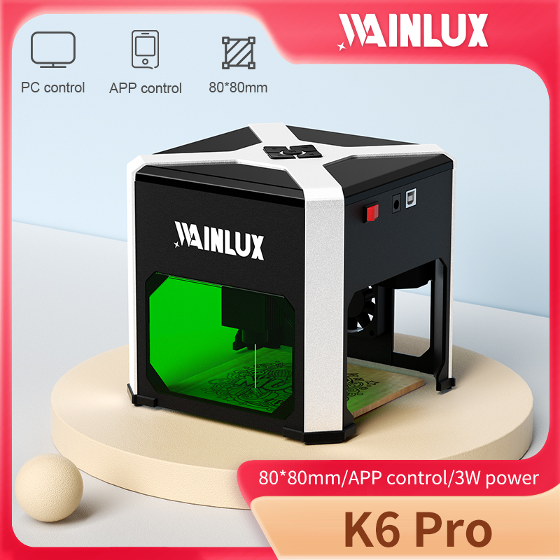 Wainlux Laser Engraver K6 Mark - огляд і ціна Industrial Laser Blasting