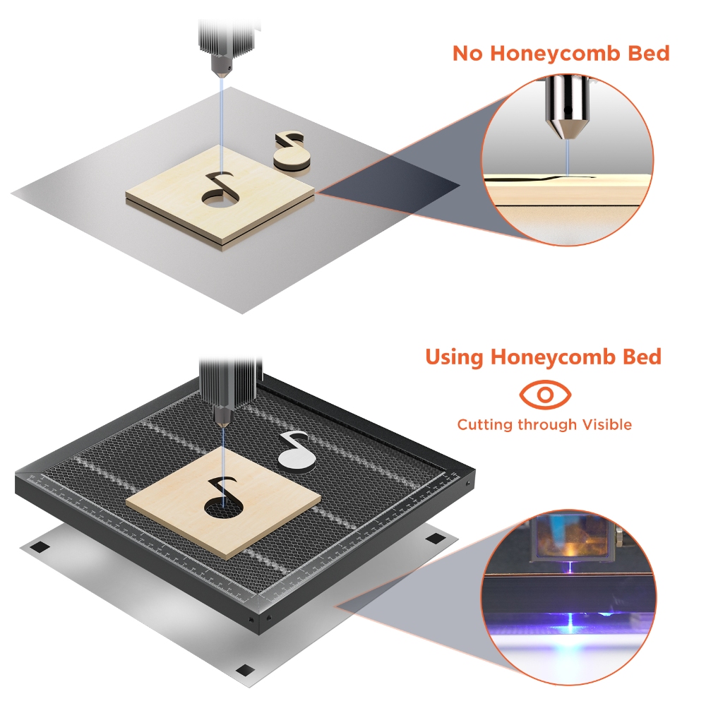 ACMER Working Table Universal  - огляд і ціна Industrial Laser Cutting Machine