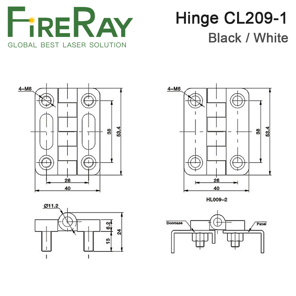 FireRay Hinge Cover Mechanical - огляд і ціна Industrial Laser Engraver For Metal