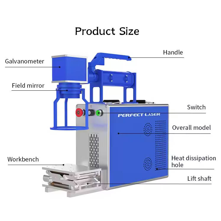 20W/30W/50W S4 Fiber Laser Mar - огляд і ціна Industrial Laser Engraver For Metal