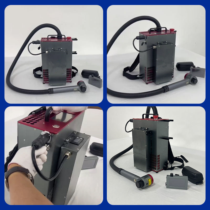 Backpack Portable Type Handhel - огляд і ціна Industrial Laser Cleaner Price