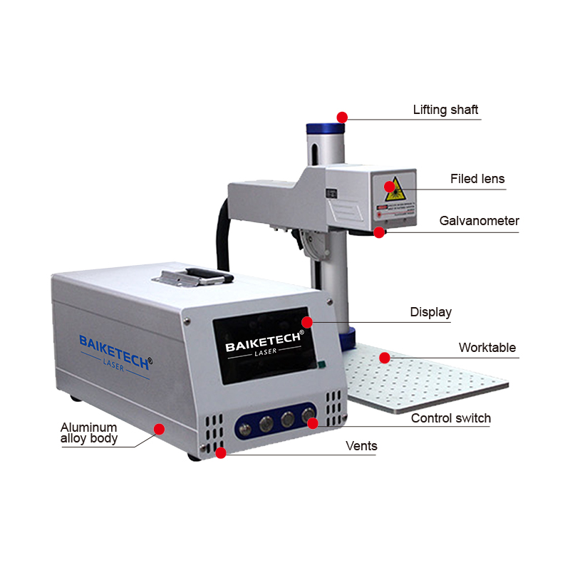 High-Speed 20W/30W Fiber Laser - огляд і ціна Industrial Laser Engraver For Metal