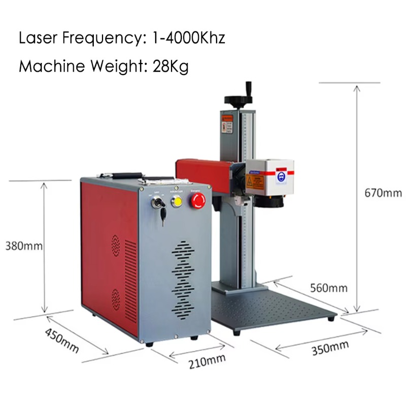 Mini Split Portable High Power - огляд і ціна Industrial Laser Engraver For Metal
