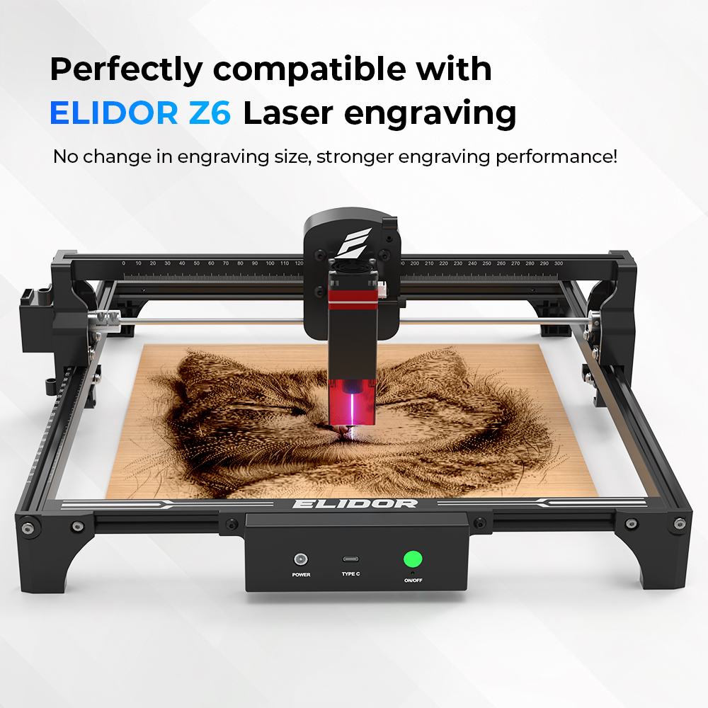 ELIDOR Z6 6W/12W Laser Module  - огляд і ціна Industrial Laser Cutting Machine