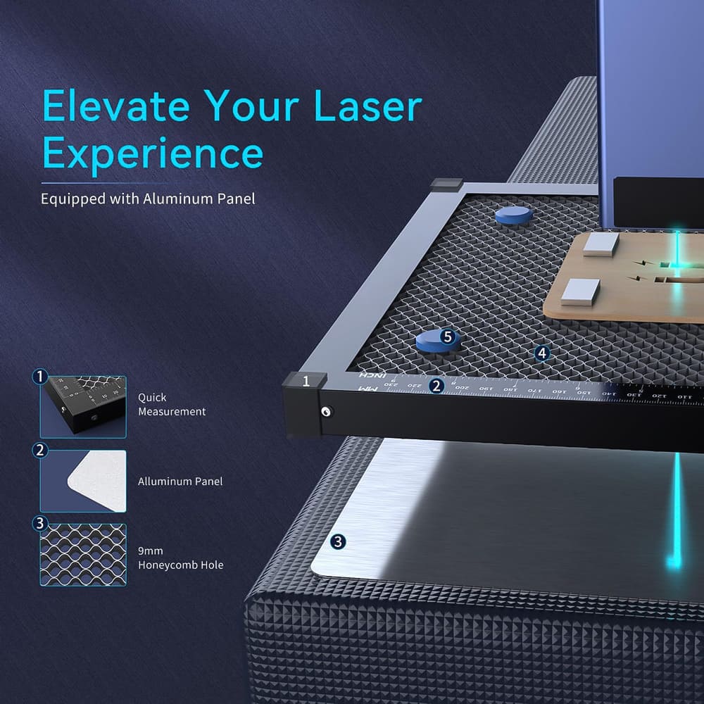 Honeycomb Laser Bed Plate 400x - огляд і ціна Honeycomb Laser Bed