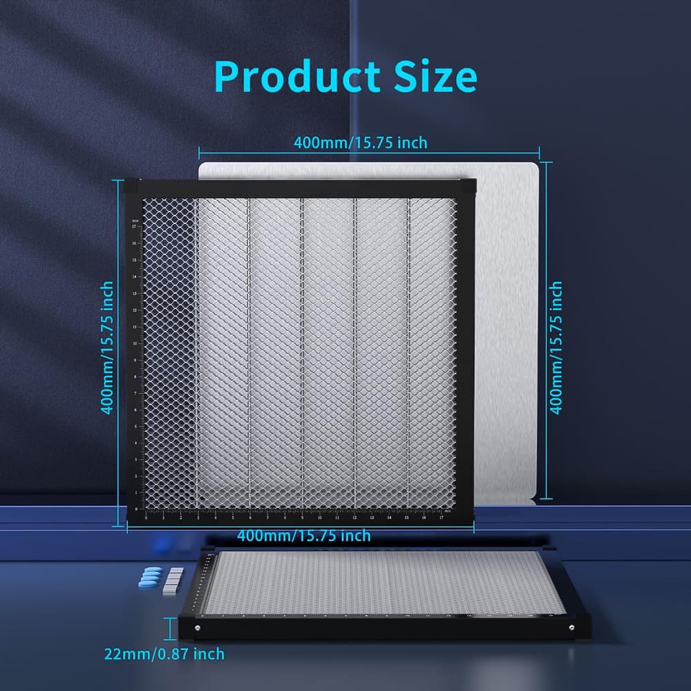 Honeycomb Laser Bed Plate 400x - огляд і ціна Honeycomb Laser Bed