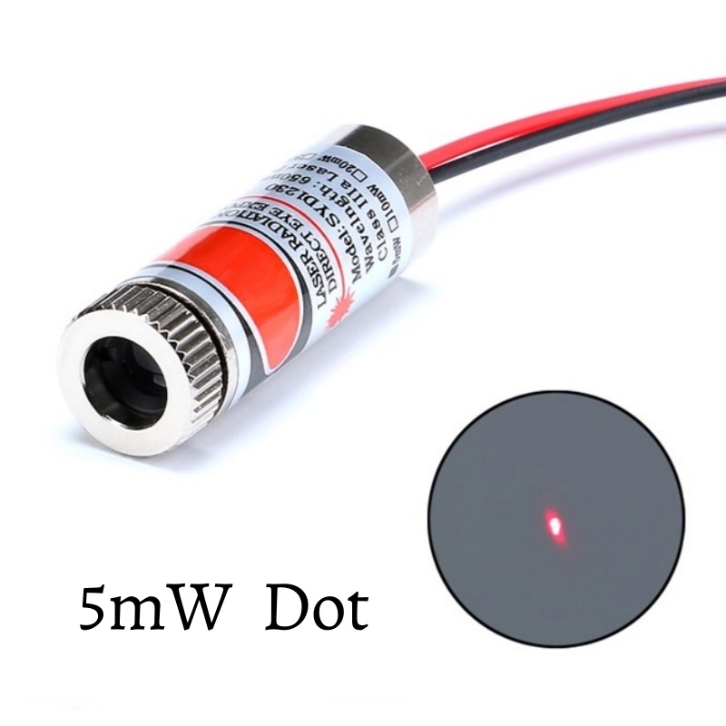 650nm 5mW Red Point / Line / C - огляд і ціна Industrial Laser Diode