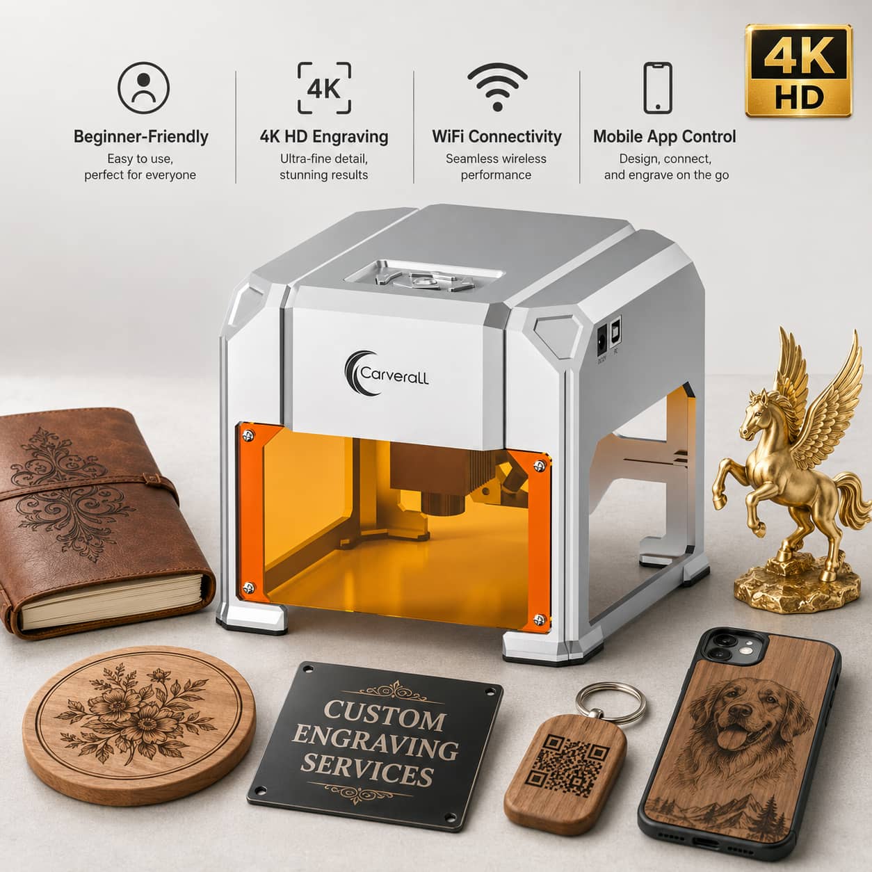 Carverall Laser Engraver Machi - огляд і ціна Industrial Laser Engraver For Metal