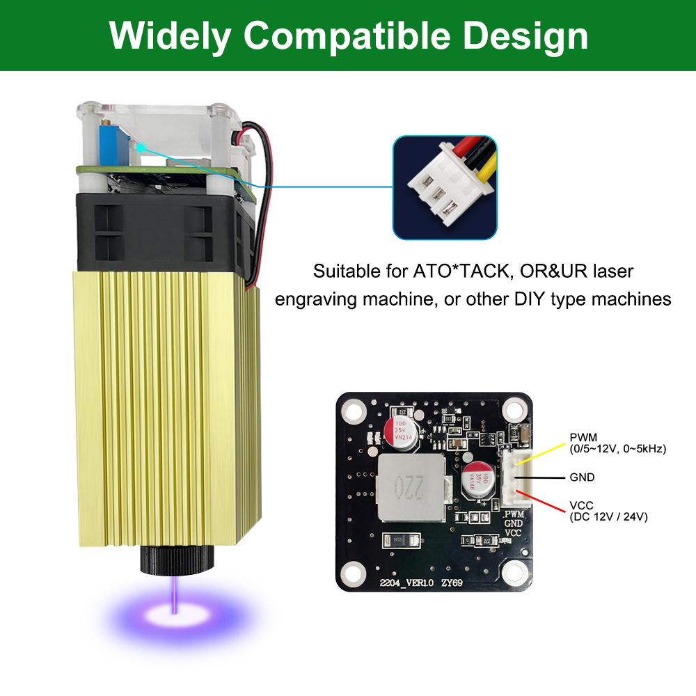 LASER TREE 4W 5W Laser Module  - огляд і ціна Industrial Laser Blasting