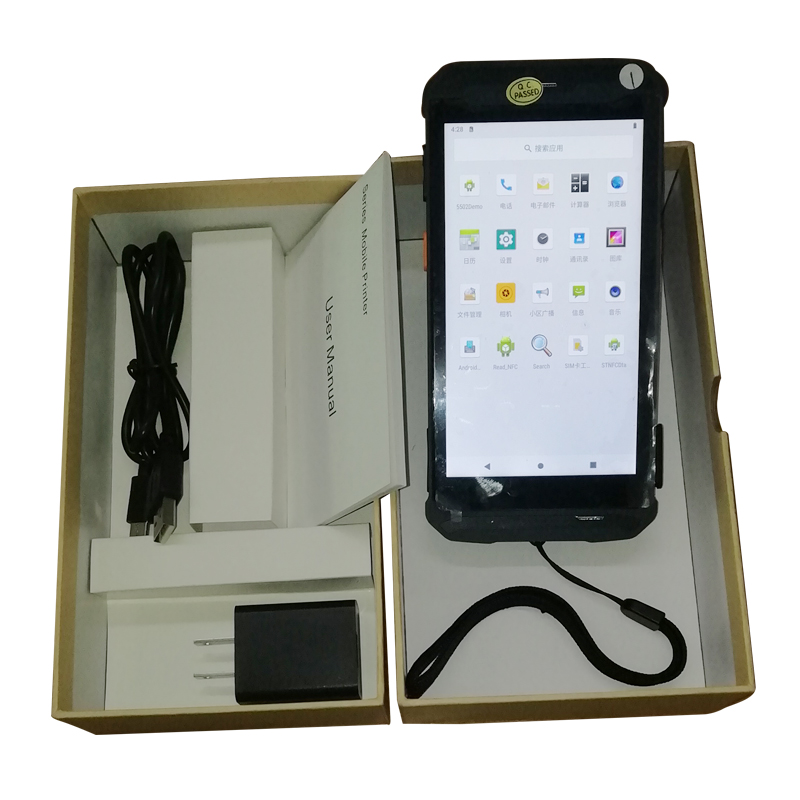 RUGLINE 5.5 inch Android PDA 4 - огляд і ціна Industrial Laser Light