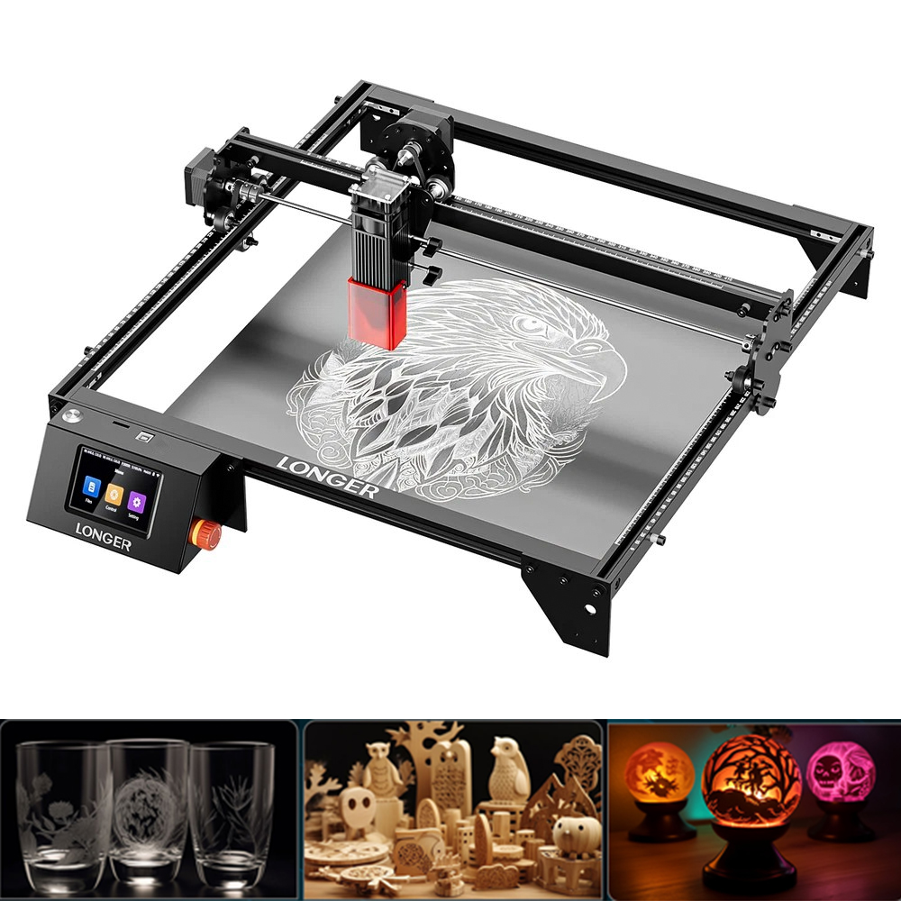 LONGER 20W Laser Engraver & Cu - огляд і ціна Industrial Laser Engraver For Metal