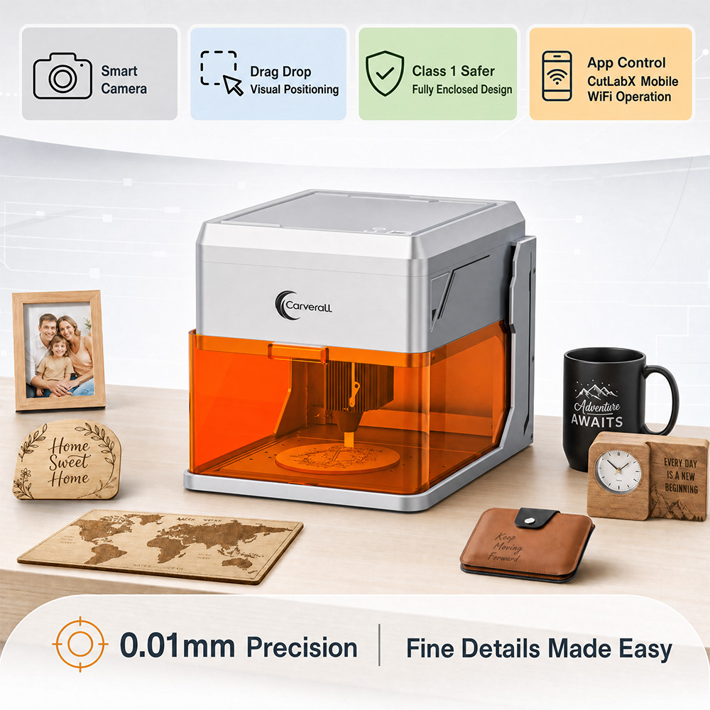 Carverall A1PRO 10W Laser Engr - огляд і ціна Industrial Laser Engraver For Metal