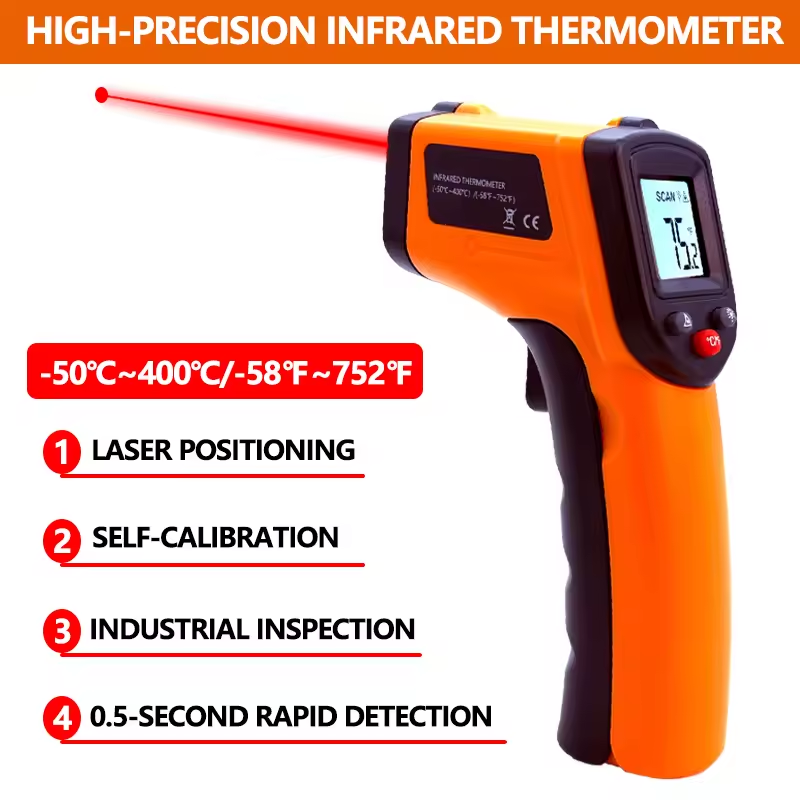 Handheld Infrared Thermometer  - огляд і ціна Industrial Use Of Laser